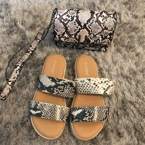 Purse & Sandals bundle